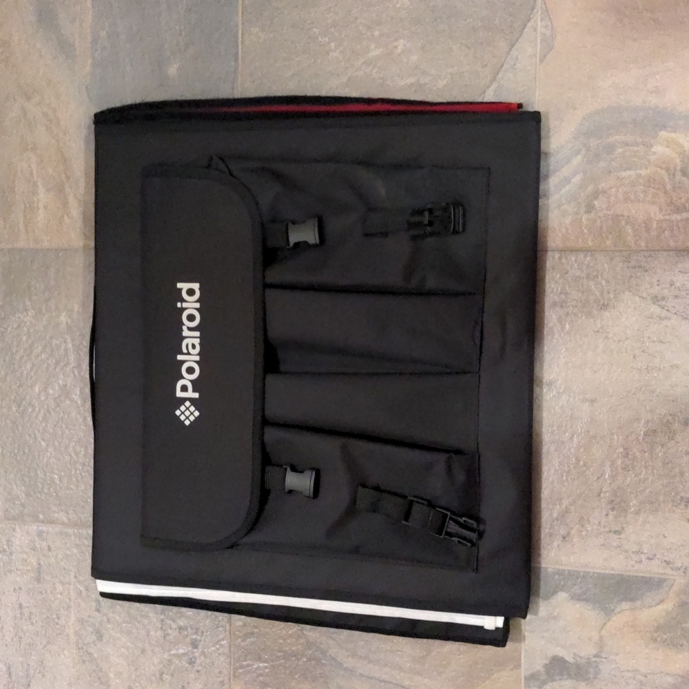 Polaroid product photography tent